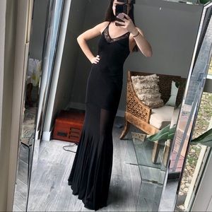 Black gown